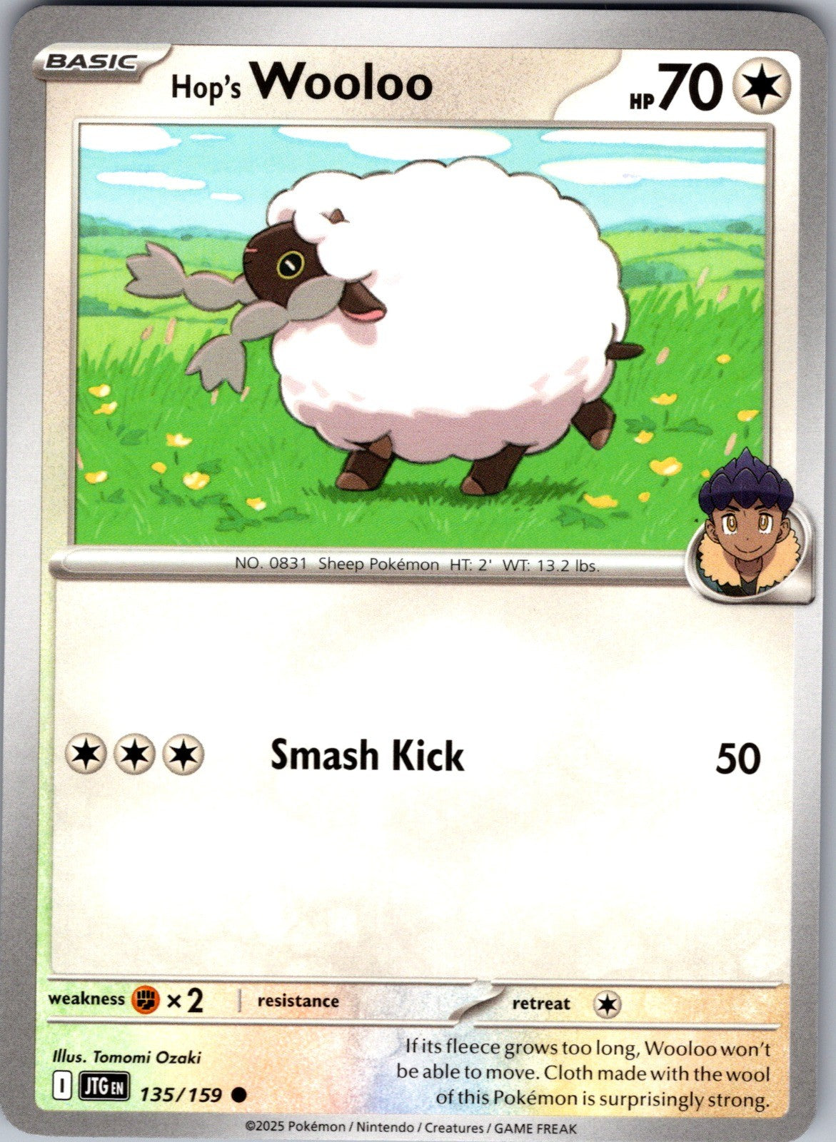 Hop's Wooloo Common SV09: Journey Together 135/159 LP