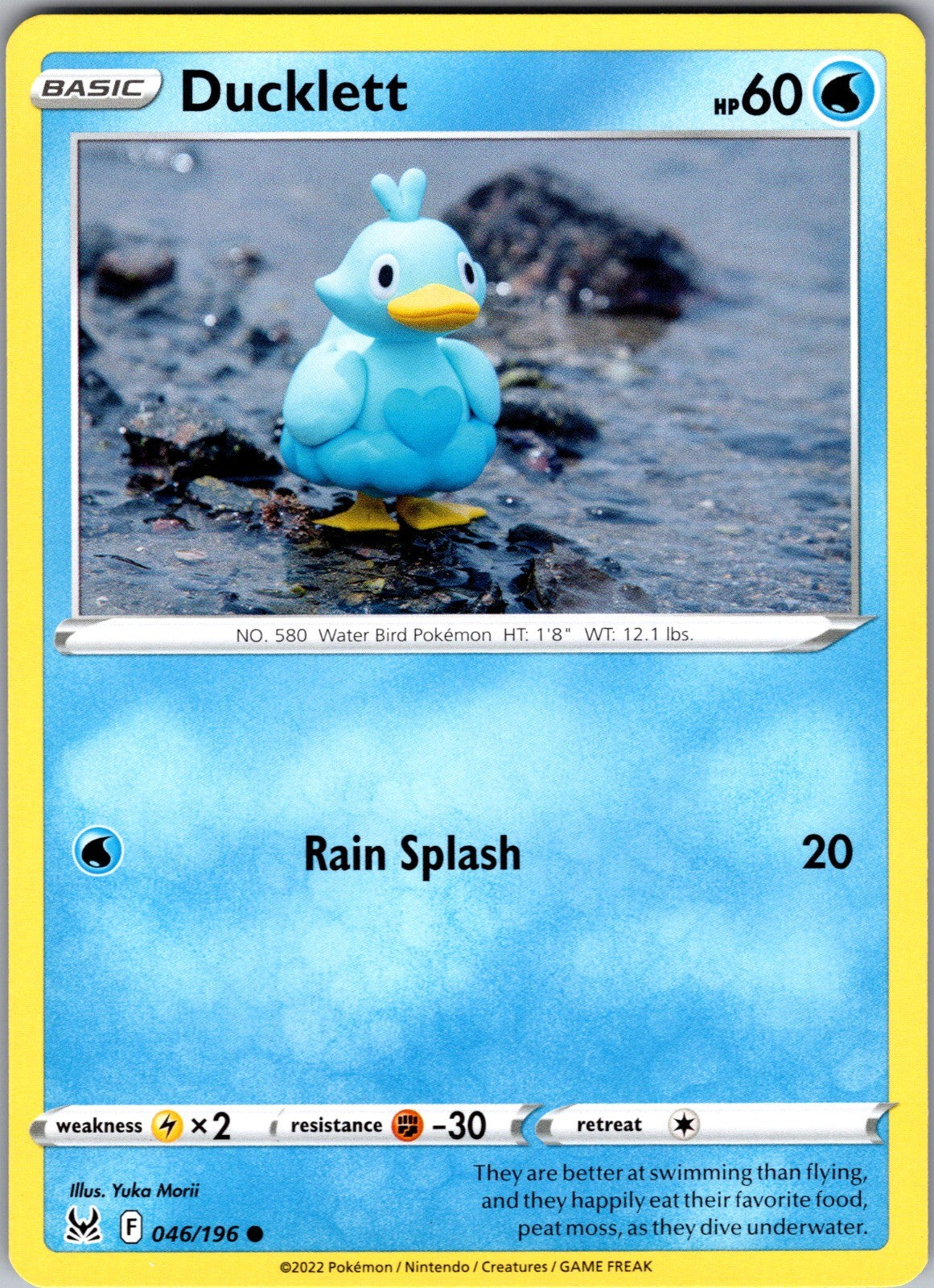 Ducklett Common SWSH11: Lost Origin 046/196 LP