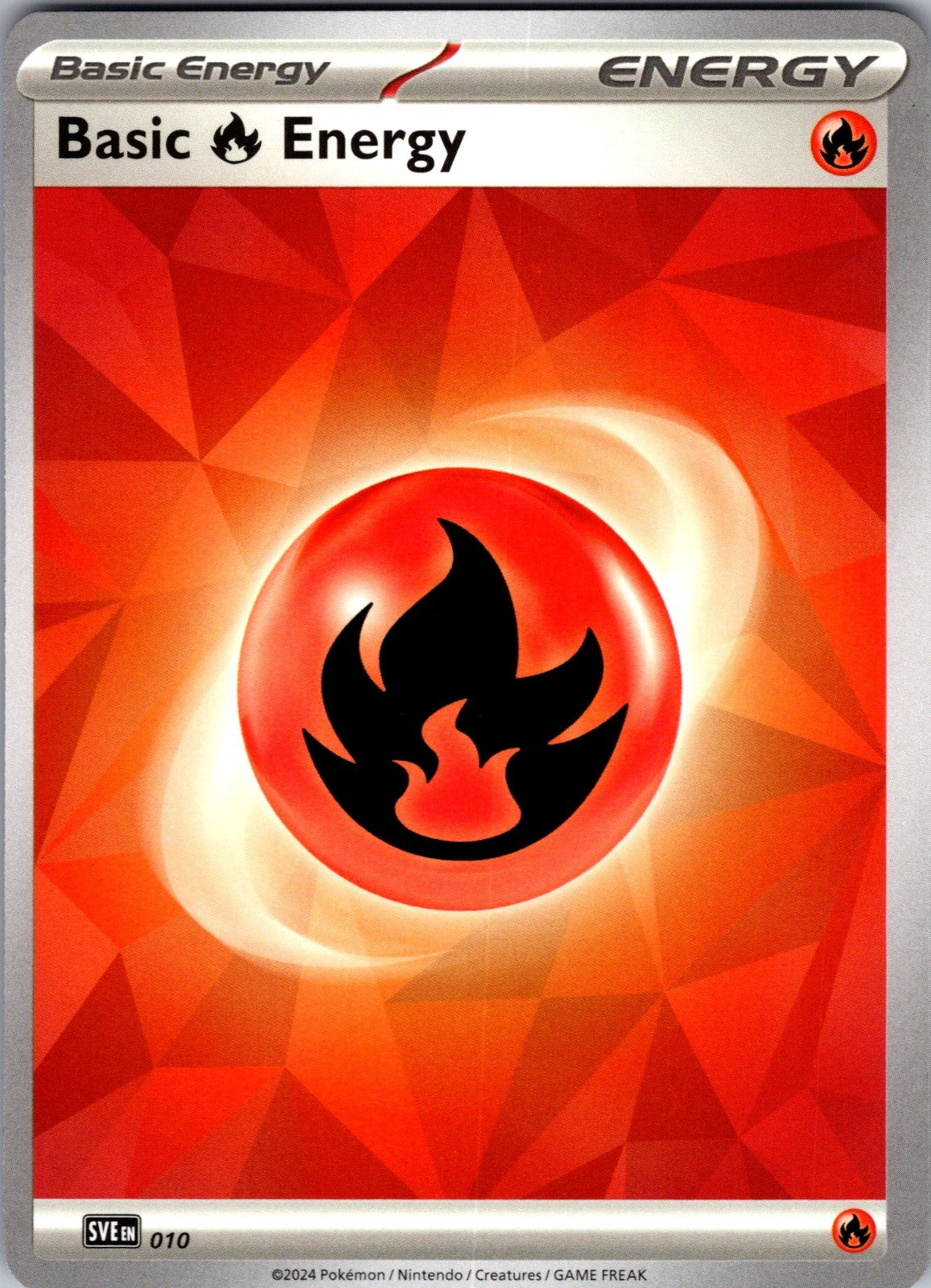 Basic Fire Energy Common SVE: Scarlet & Violet Energies 002 LP