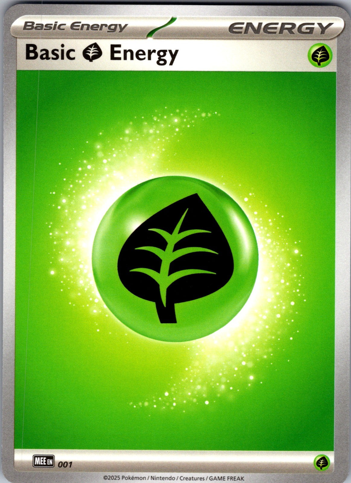 Basic Grass Energy Common MEE: Mega Evolution Energies 1 LP