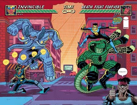 DEATH FIGHT FOREVER #2 (OF 5) CVR D ANDREW MACLEAN INVINCIBLE TEAM UP