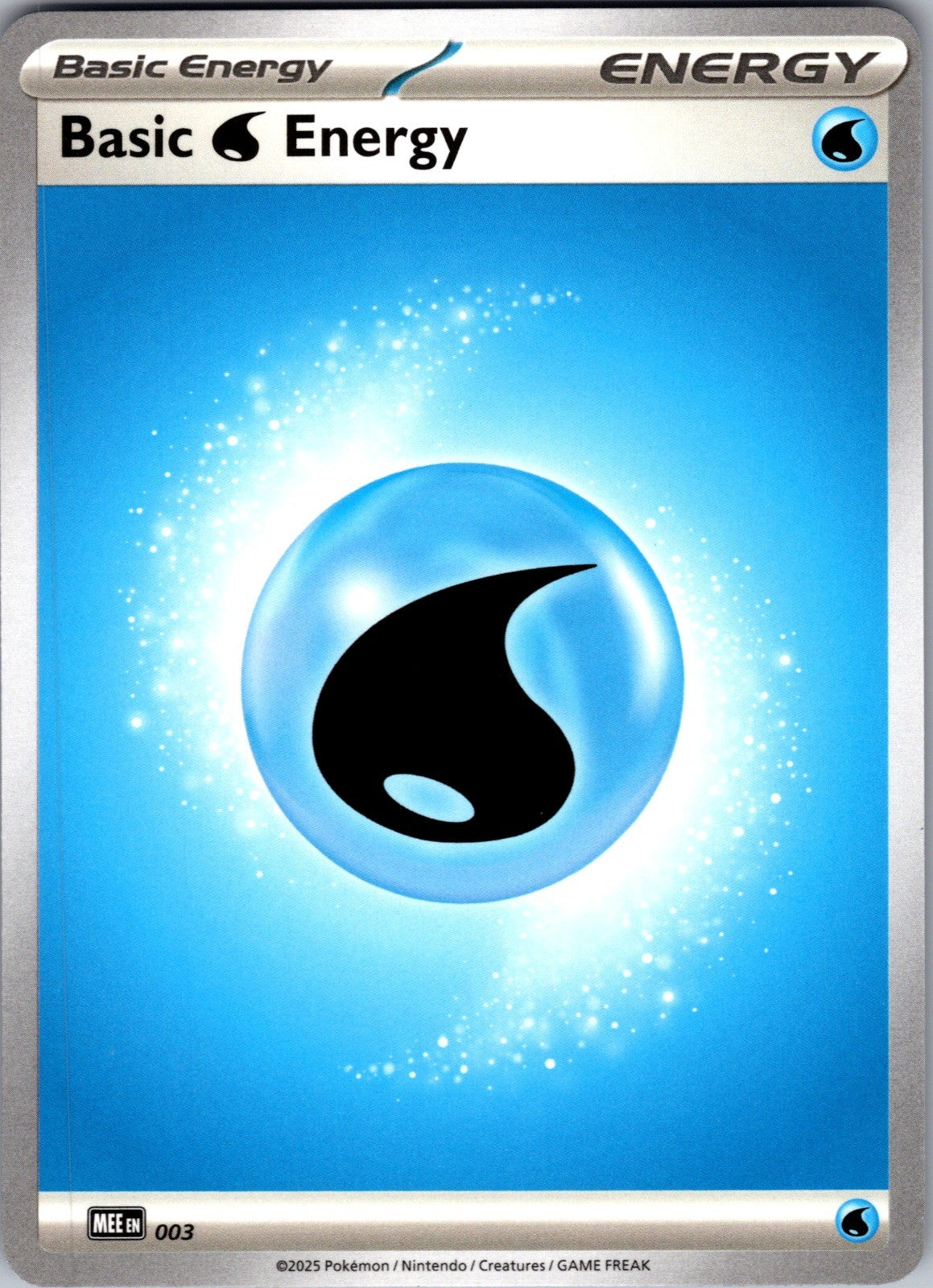 Basic Water Energy - 003 Common MEE: Mega Evolution Energies 3 LP