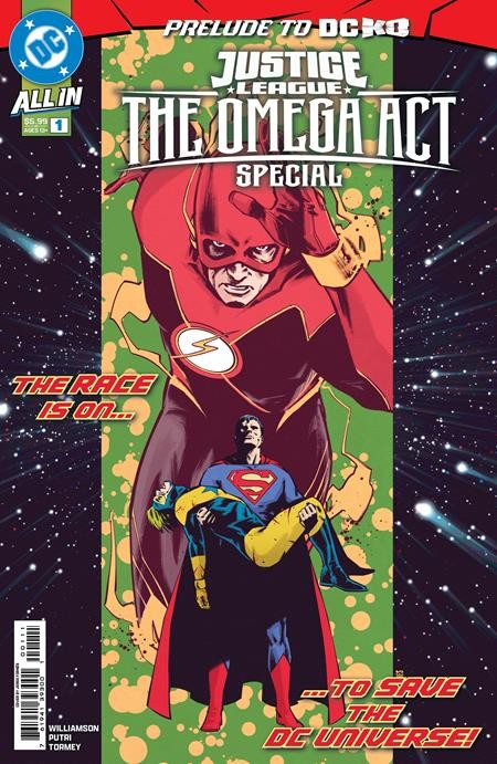 JUSTICE LEAGUE THE OMEGA ACT SPECIAL #1 (ONE SHOT) JORGE FORNES (DC K.O.)