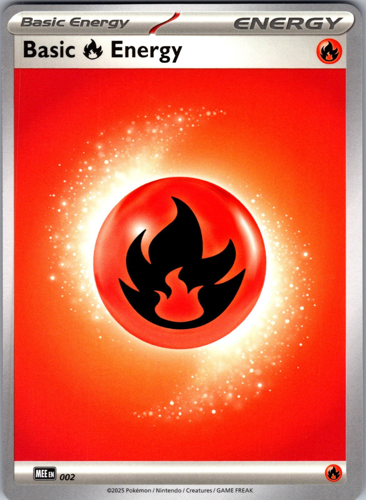 Basic Fire Energy - 002 Common MEE: Mega Evolution Energies 2 LP