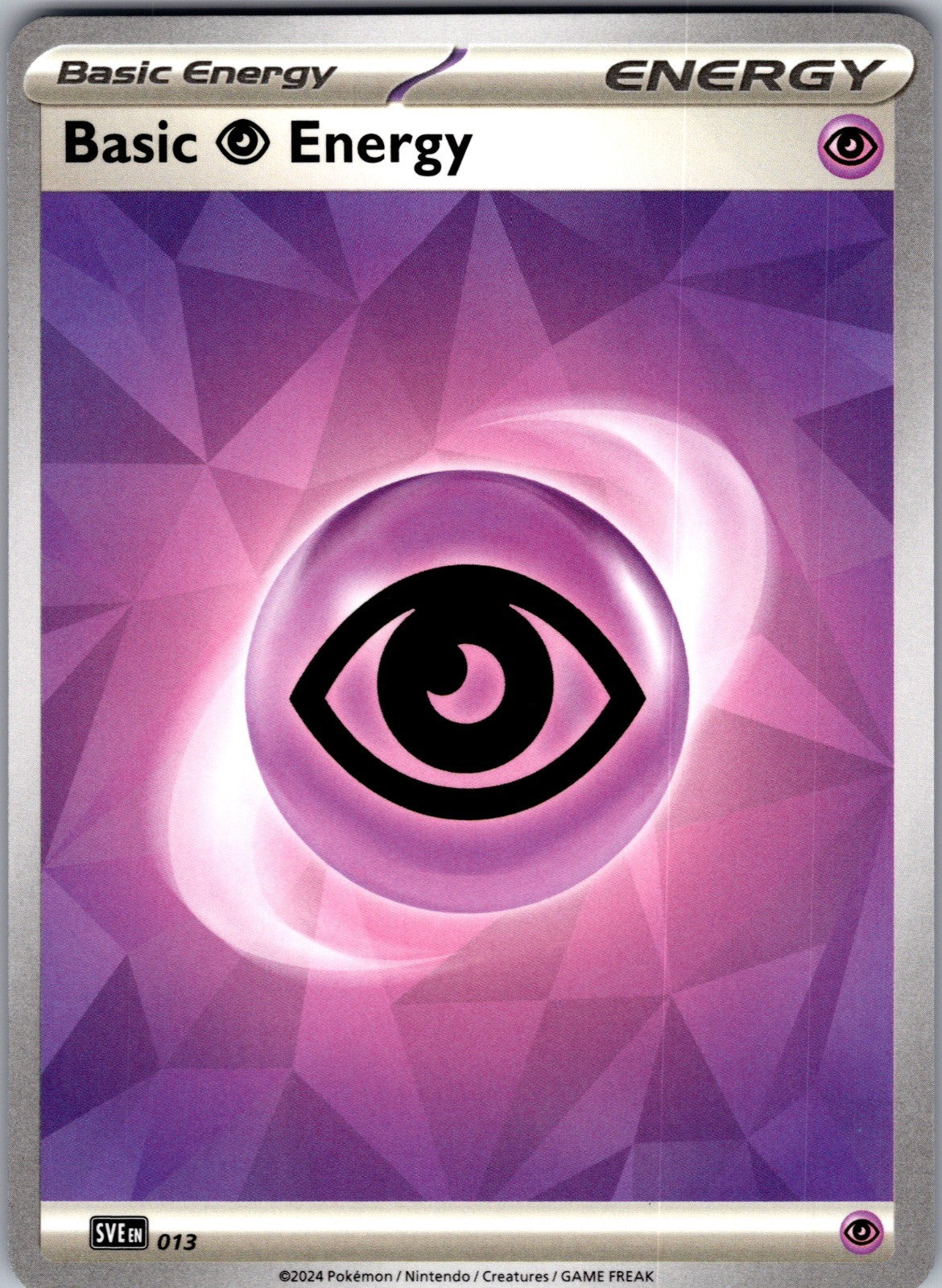 Basic Psychic Energy Common SVE: Scarlet & Violet Energies 013 LP