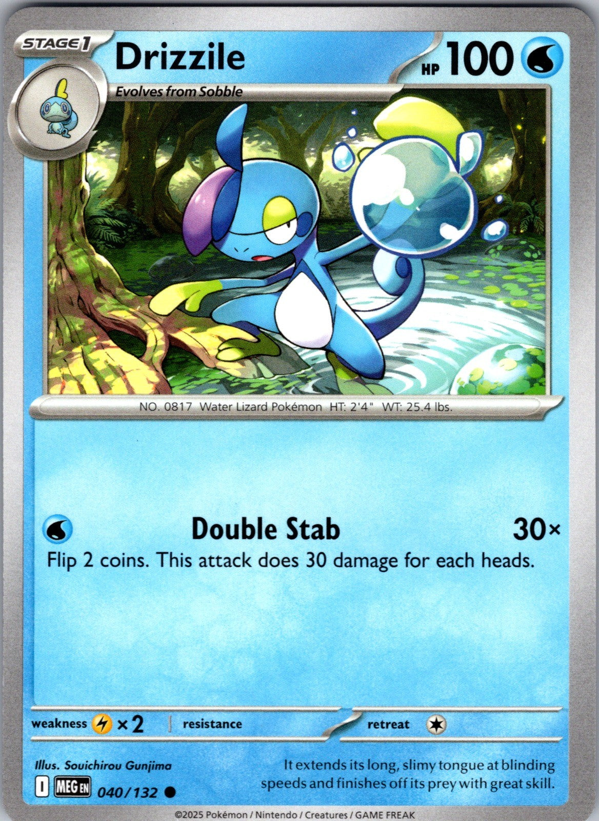 Drizzile Common ME01: Mega Evolution 040/132 LP
