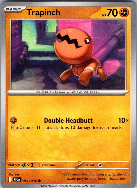 Trapinch Common ME02: Phantasmal Flames 051/094 LP