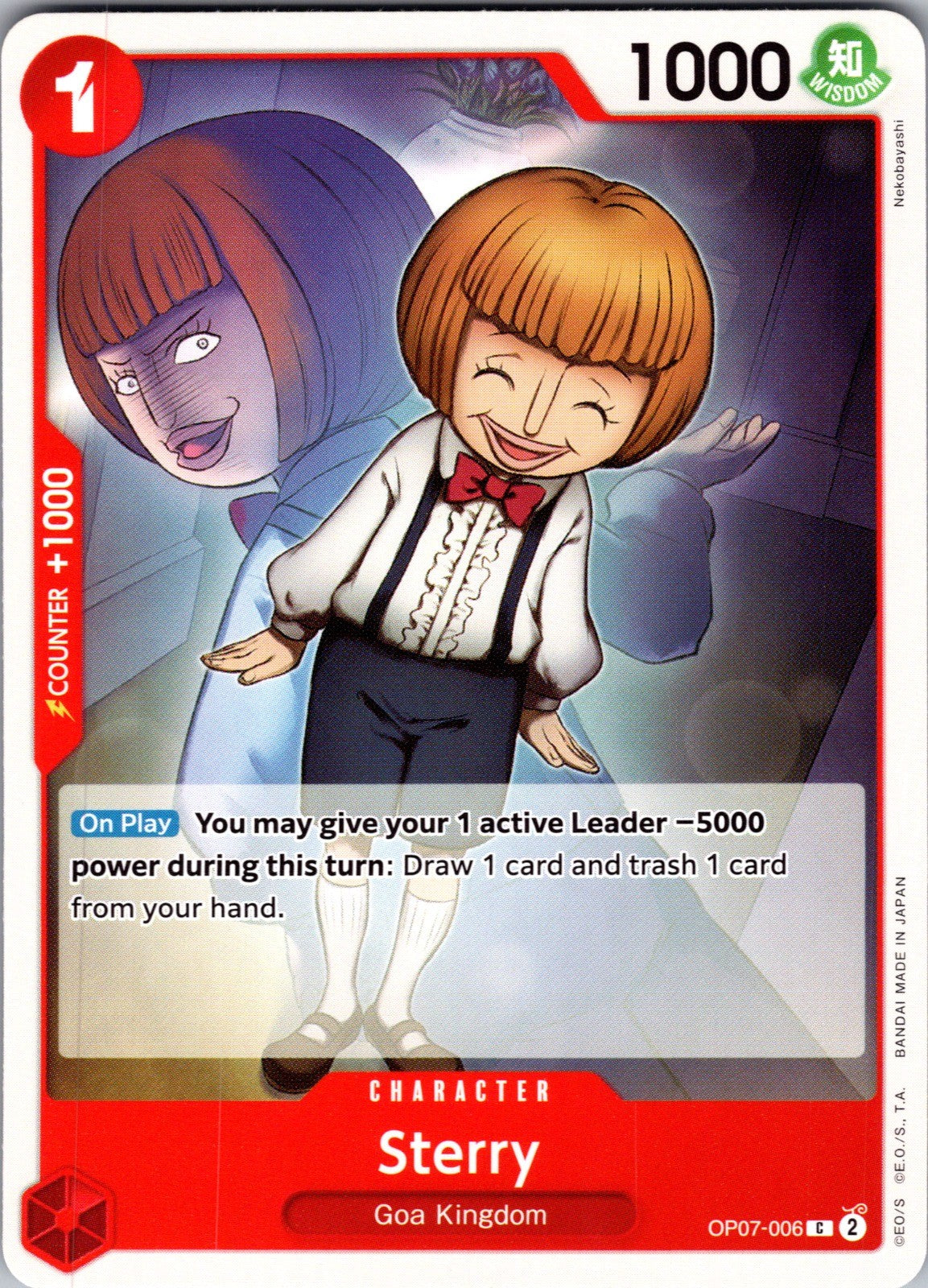 Sterry C 500 Years in the Future Pre-Release Cards OP07-006 LP