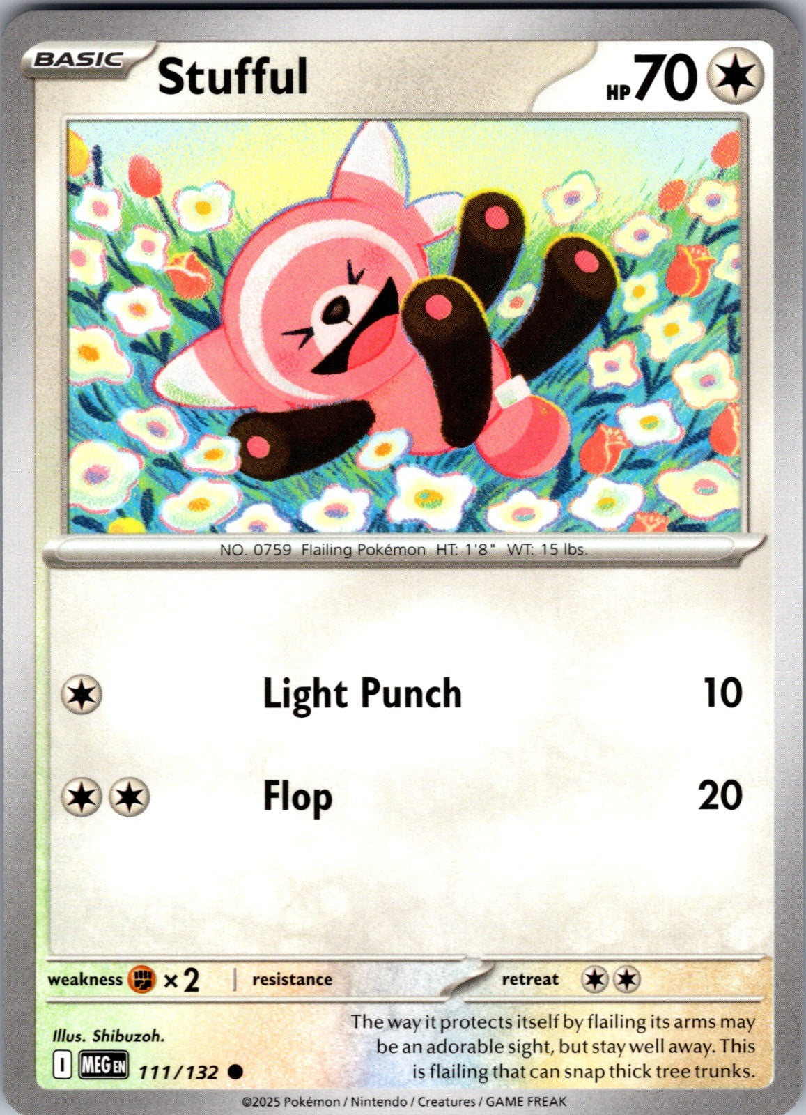 Stufful Common ME01: Mega Evolution 111/132 LP