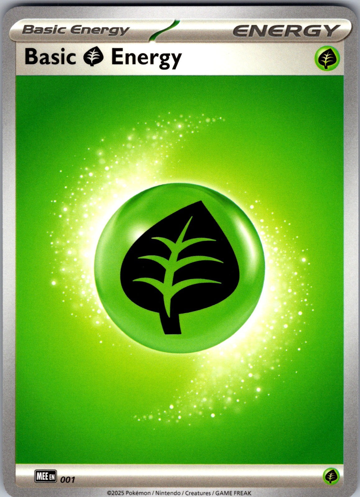 Basic Grass Energy Common MEE: Mega Evolution Energies 1 LP