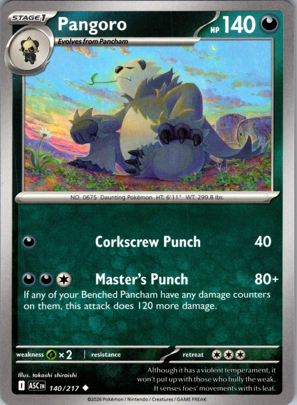 Pangoro Uncommon ME: Ascended Heroes 140/217 LP