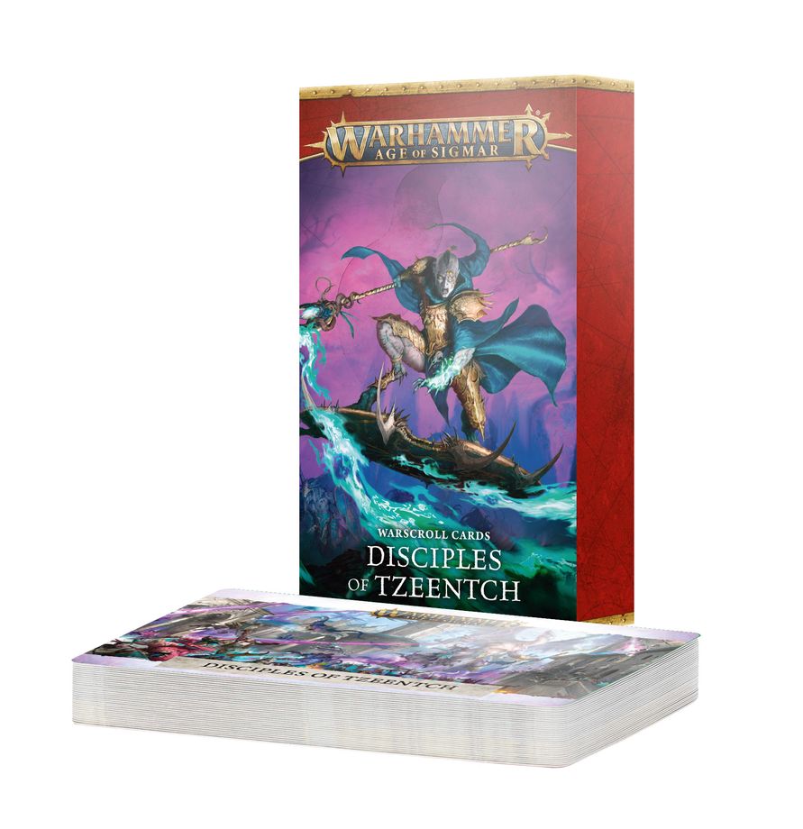 Warscroll Cards: Disciples of Tzeentch 83-46 Warhammer