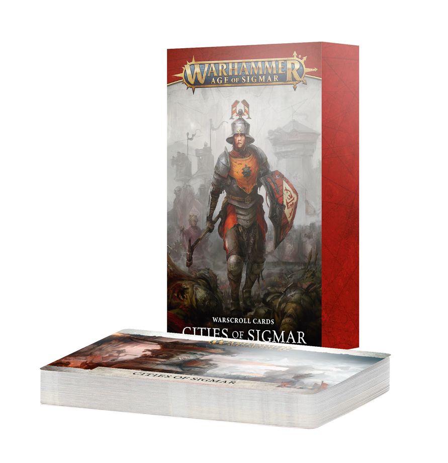 Warscroll Cards: Cities of Sigmar WARHAMMER AOS 86-48