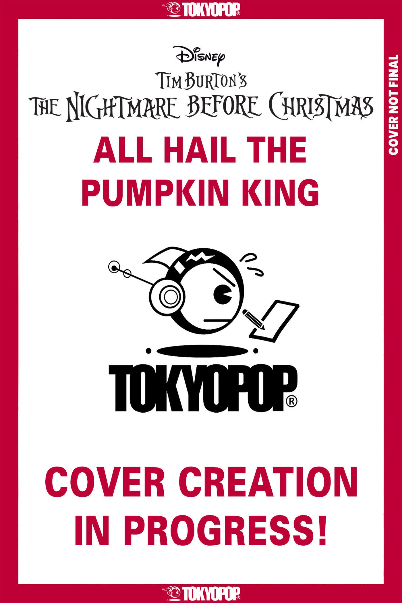 Disney Tim Burton's The Nightmare Before Christmas: All Hail the Pumpkin King, Issue #2 FOC July 6, 2026
