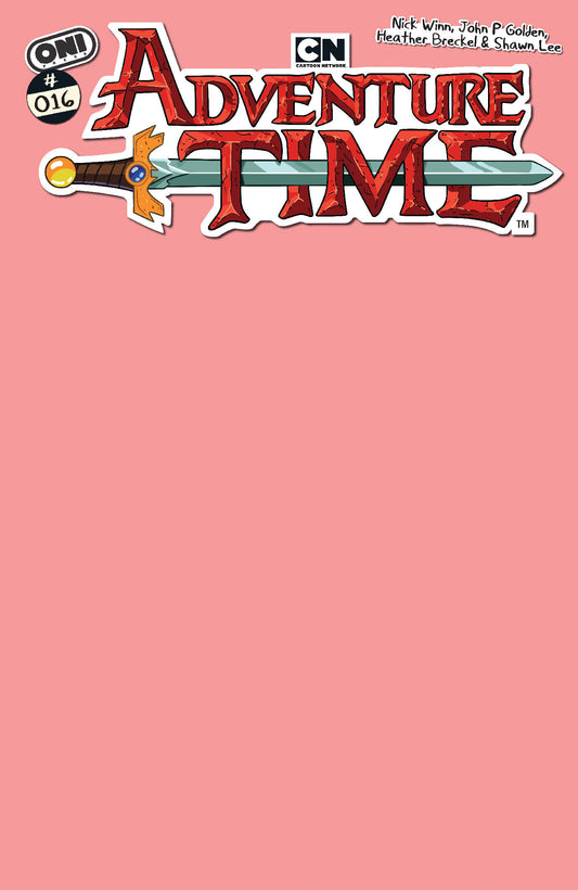 ADVENTURE TIME (2025) #16 CVR C BLANK SKETCH VAR FOC July 13, 2026