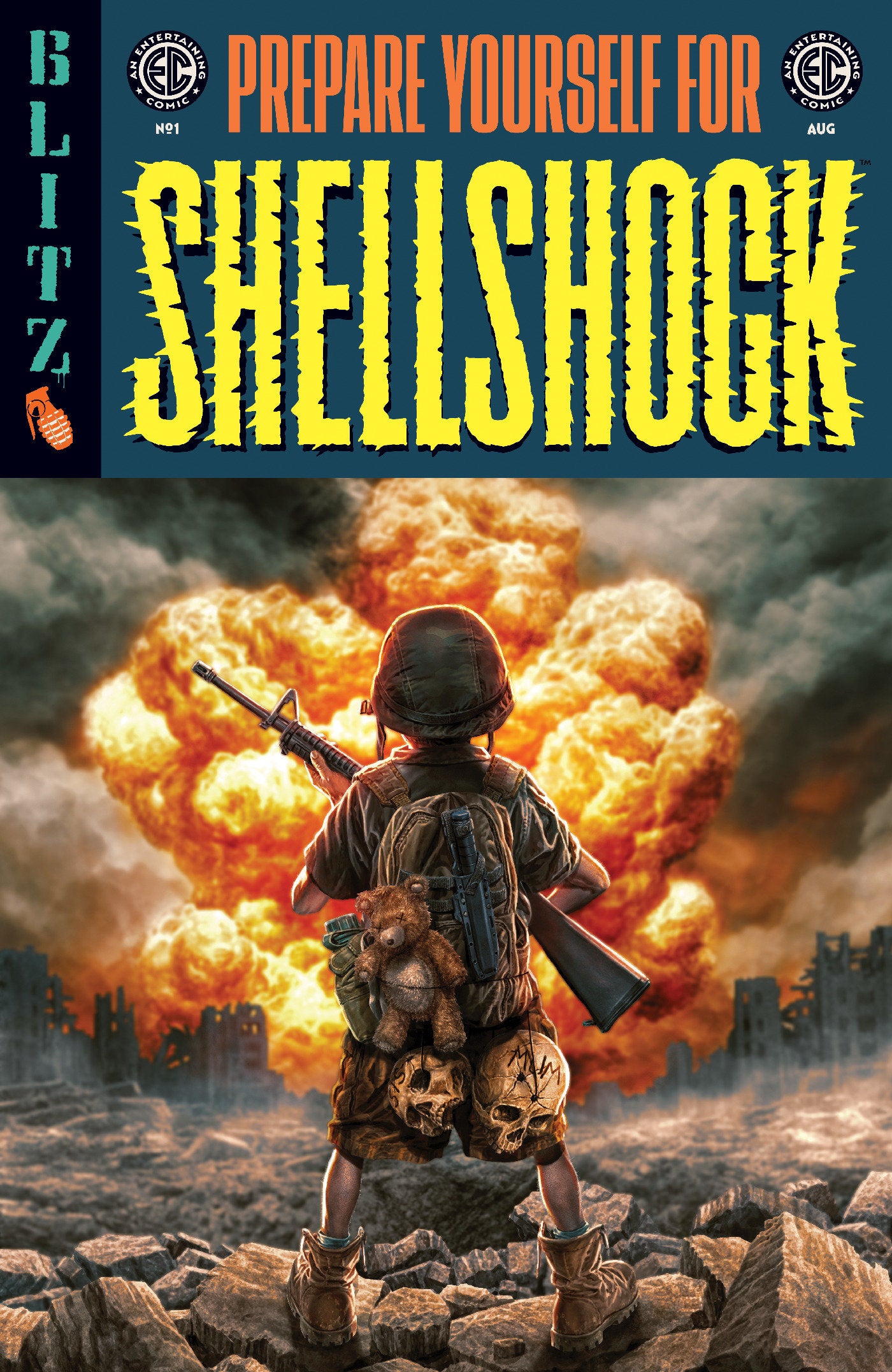 EC SHELLSHOCK #1 CVR A LEE BERMEJO FOC July 13, 2026