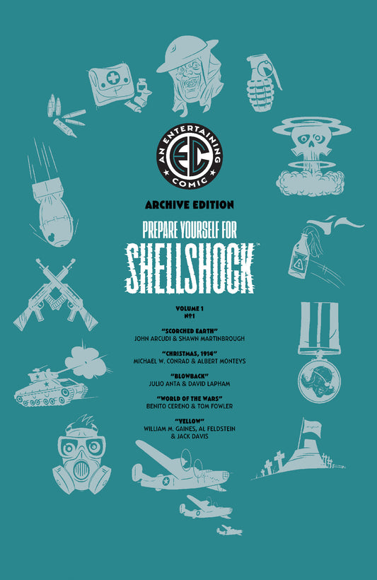 EC SHELLSHOCK #1 CVR G INC 1:50 RIAN HUGHES ARCHIVE EDITION VAR FOC July 13, 2026