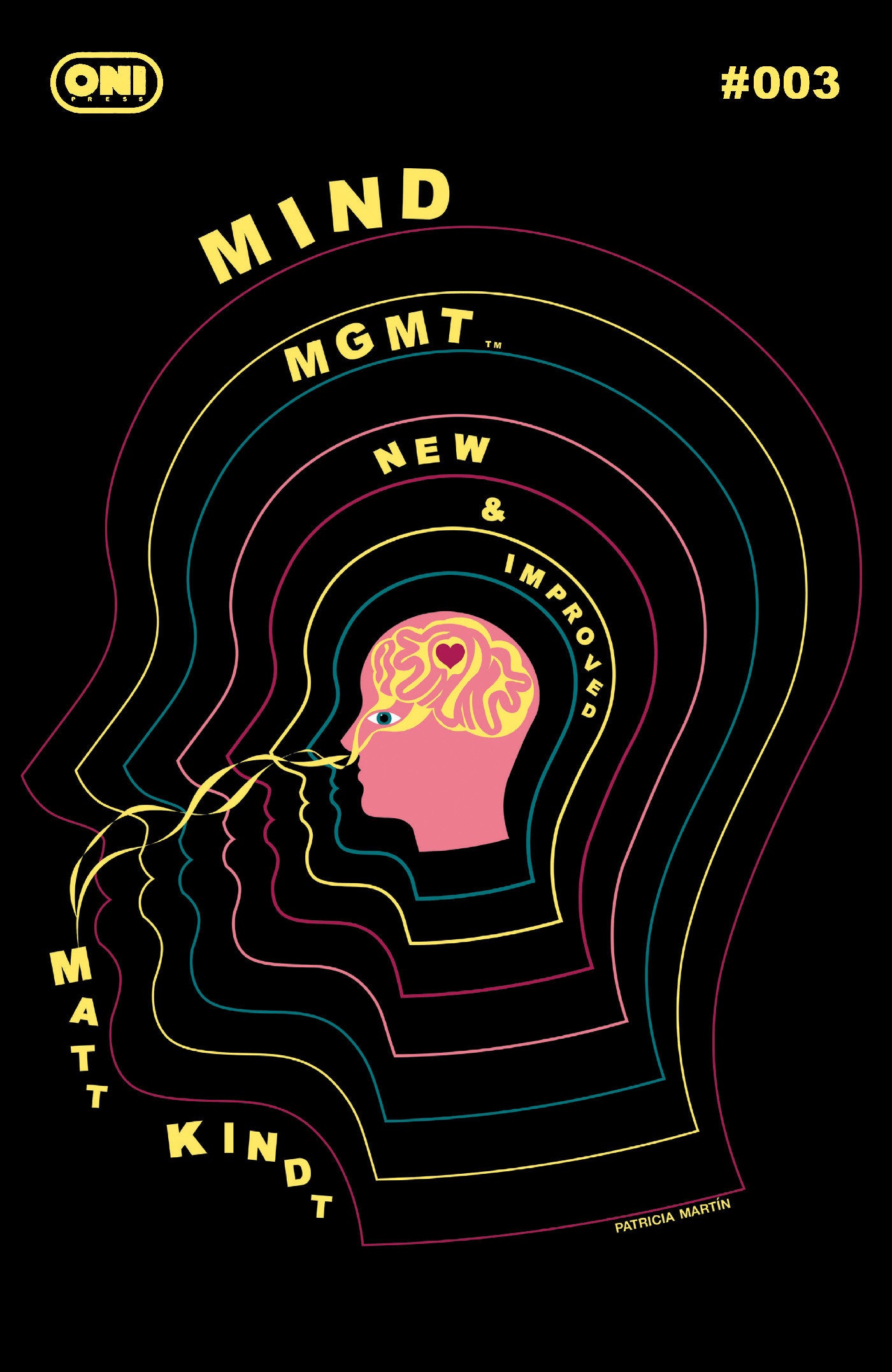 MIND MGMT NEW & IMPROVED #3 CVR F INC 1:50 PATRICIA MARTIN VAR FOC July 27, 2026