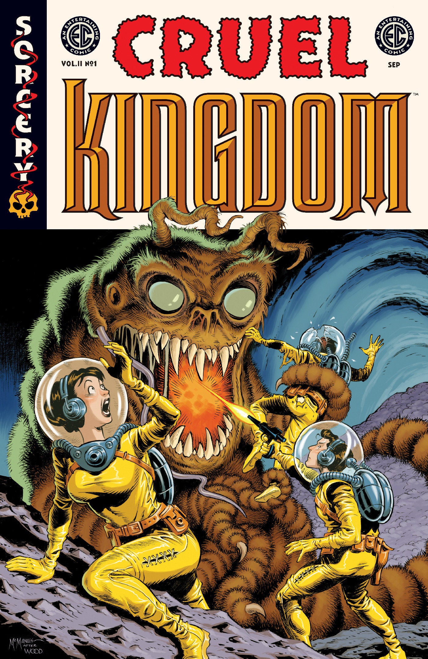 EC CRUEL KINGDOM 2 #1 CVR C INC 1:10 SHAWN MCMANUS EC HOMAGE VAR FOC July 27, 2026