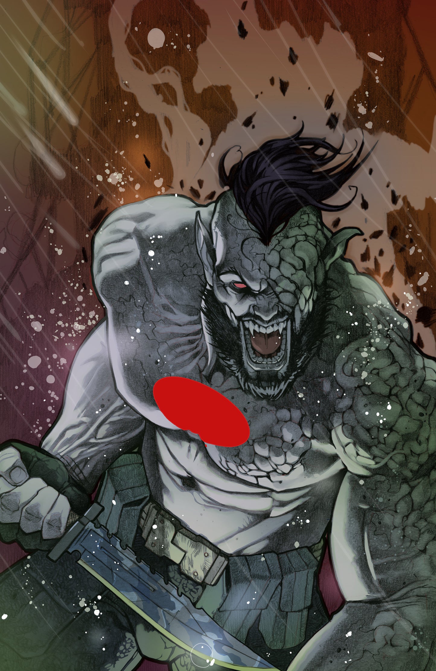 Valiant Beyond: Bloodshot #6--Man Made Hell #3 Variant D (Birr Full Art) FOC July 20, 2026
