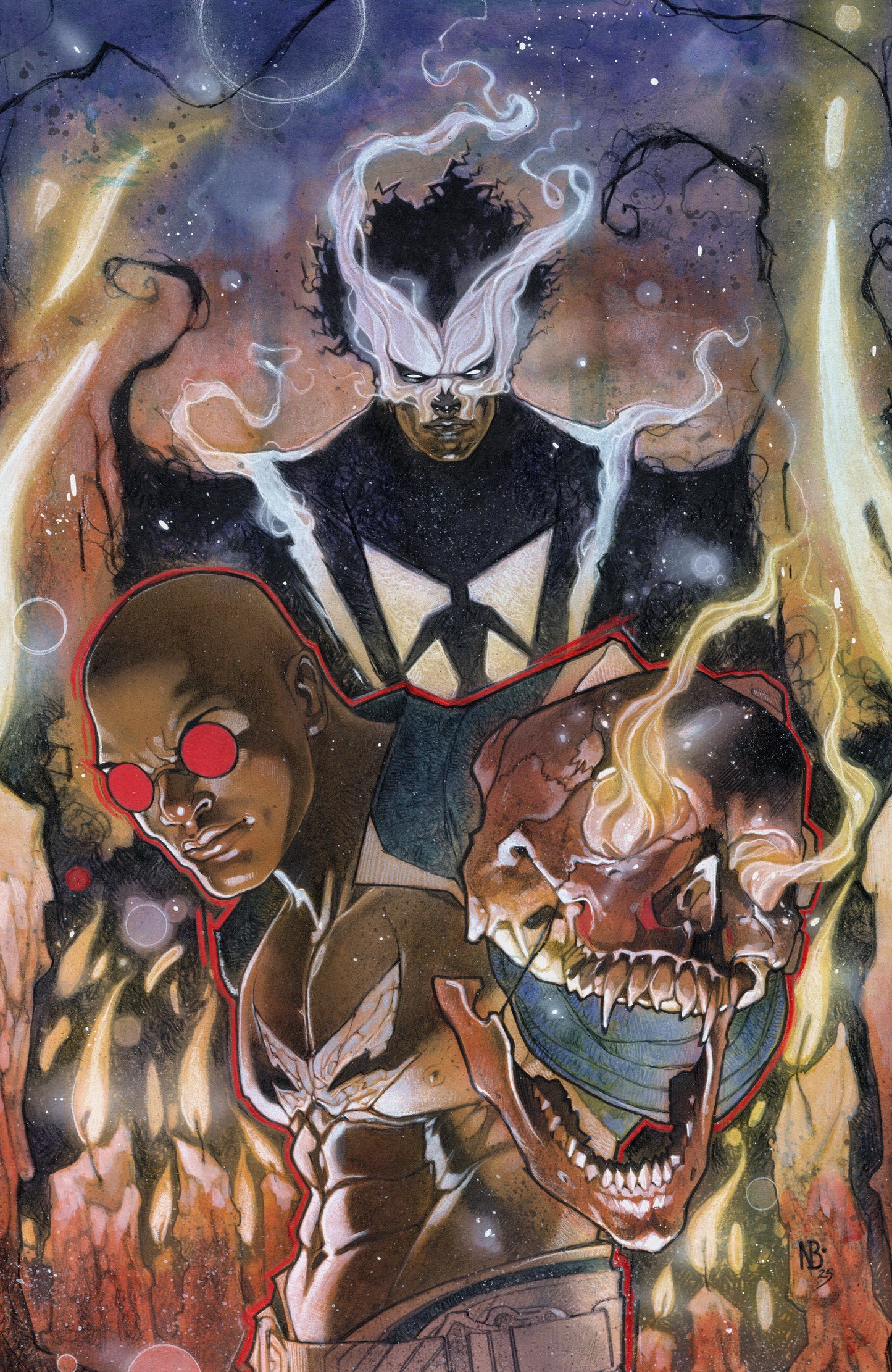 Valiant Beyond: Tales of the Shadowman #8--Legacy of LeRoi #2 Variant C (Birr Full Art) FOC July 6, 2026