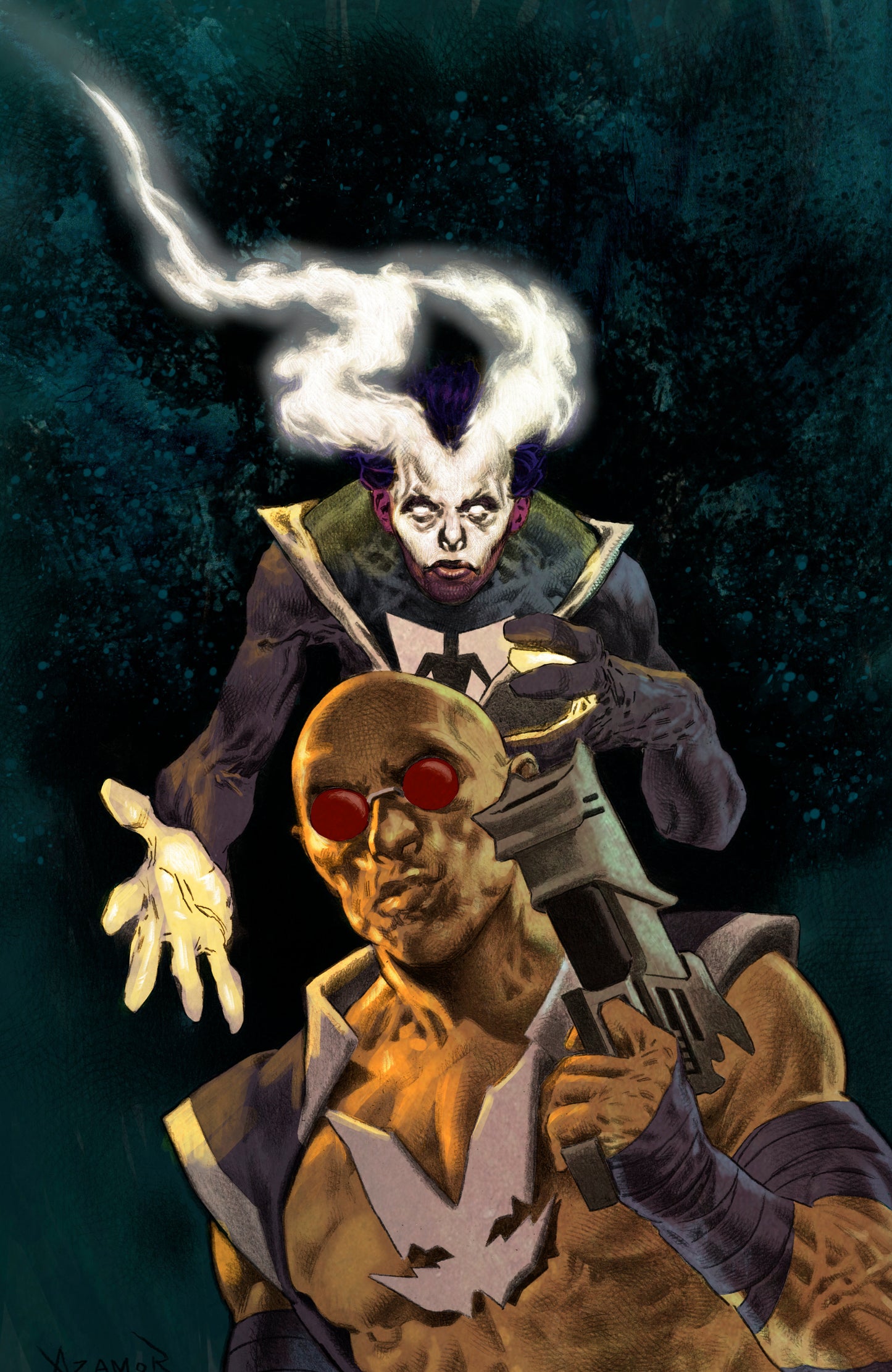Valiant Beyond: Tales of the Shadowman #8--Legacy of LeRoi #2 Variant D (Azamor Full Art) FOC July 6, 2026