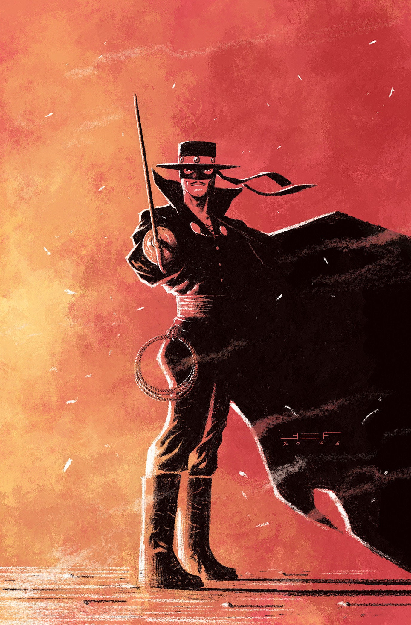 Zorro #3 Variant C (Ferreyra Full Art) FOC July 6, 2026