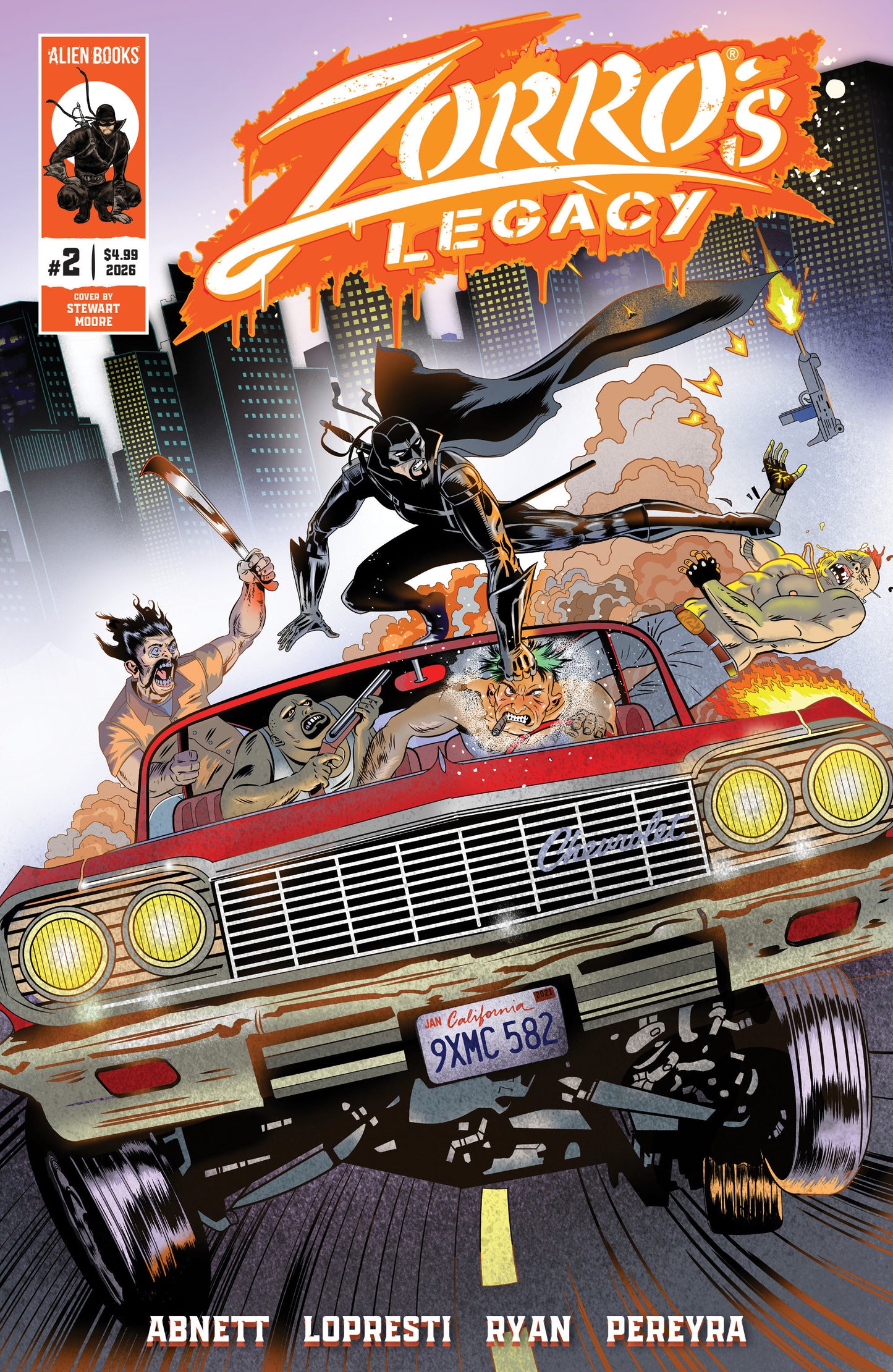 Zorro's Legacy #2 Variant B (Moore) FOC July 13, 2026