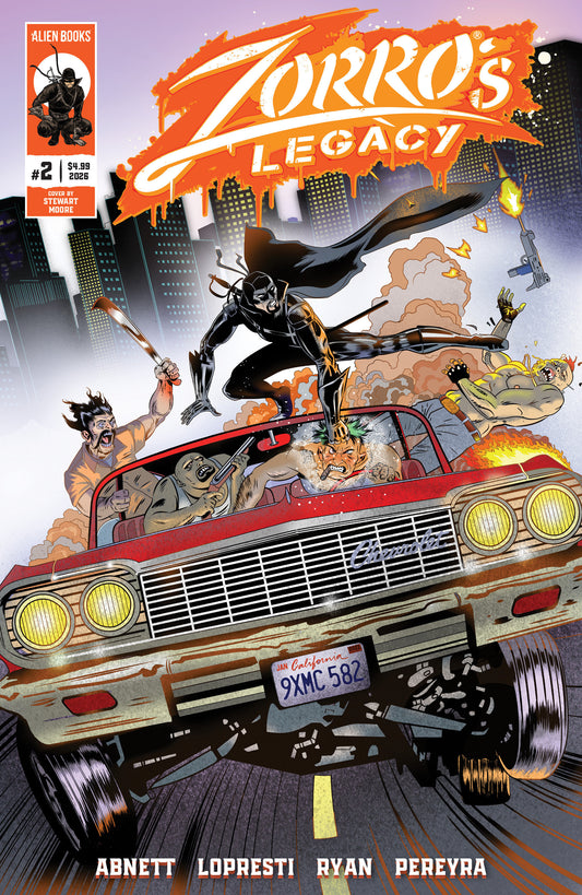 Zorro's Legacy #2 Variant B (Moore) FOC July 13, 2026