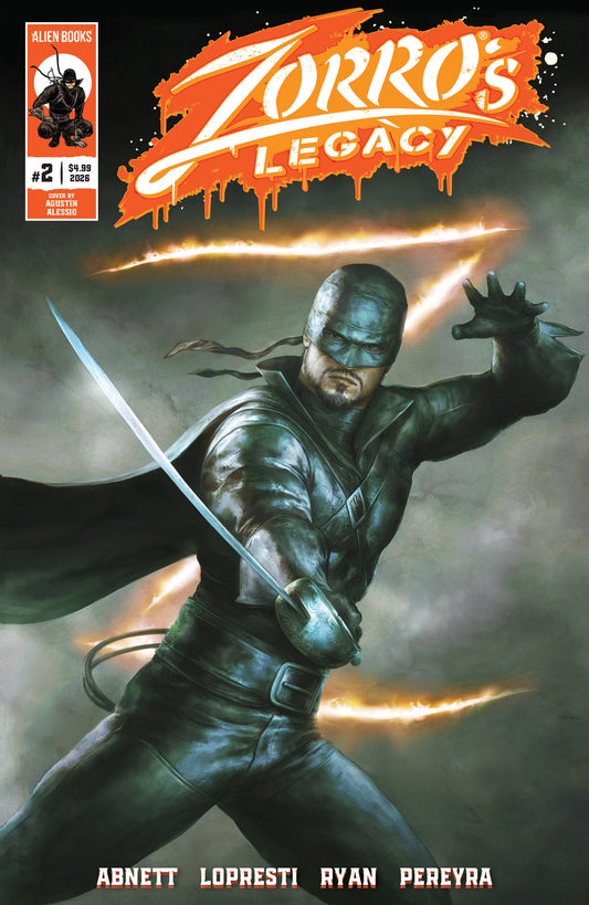 Zorro's Legacy #2 Variant C (Alessio) FOC July 13, 2026
