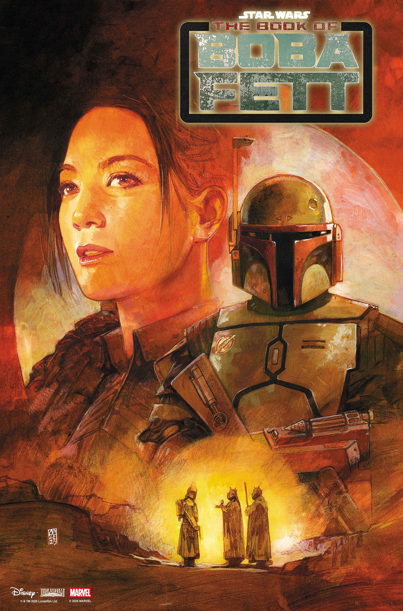 STAR WARS: THE BOOK OF BOBA FETT #1 FOC July 27, 2026