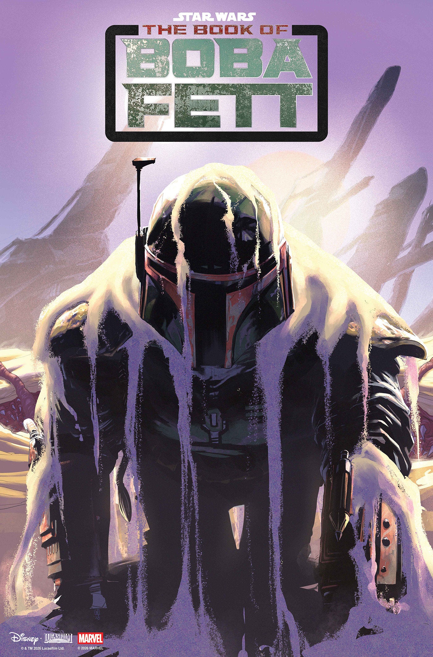 STAR WARS: THE BOOK OF BOBA FETT #1 PETE WOODS VARIANT FOC July 27, 2026