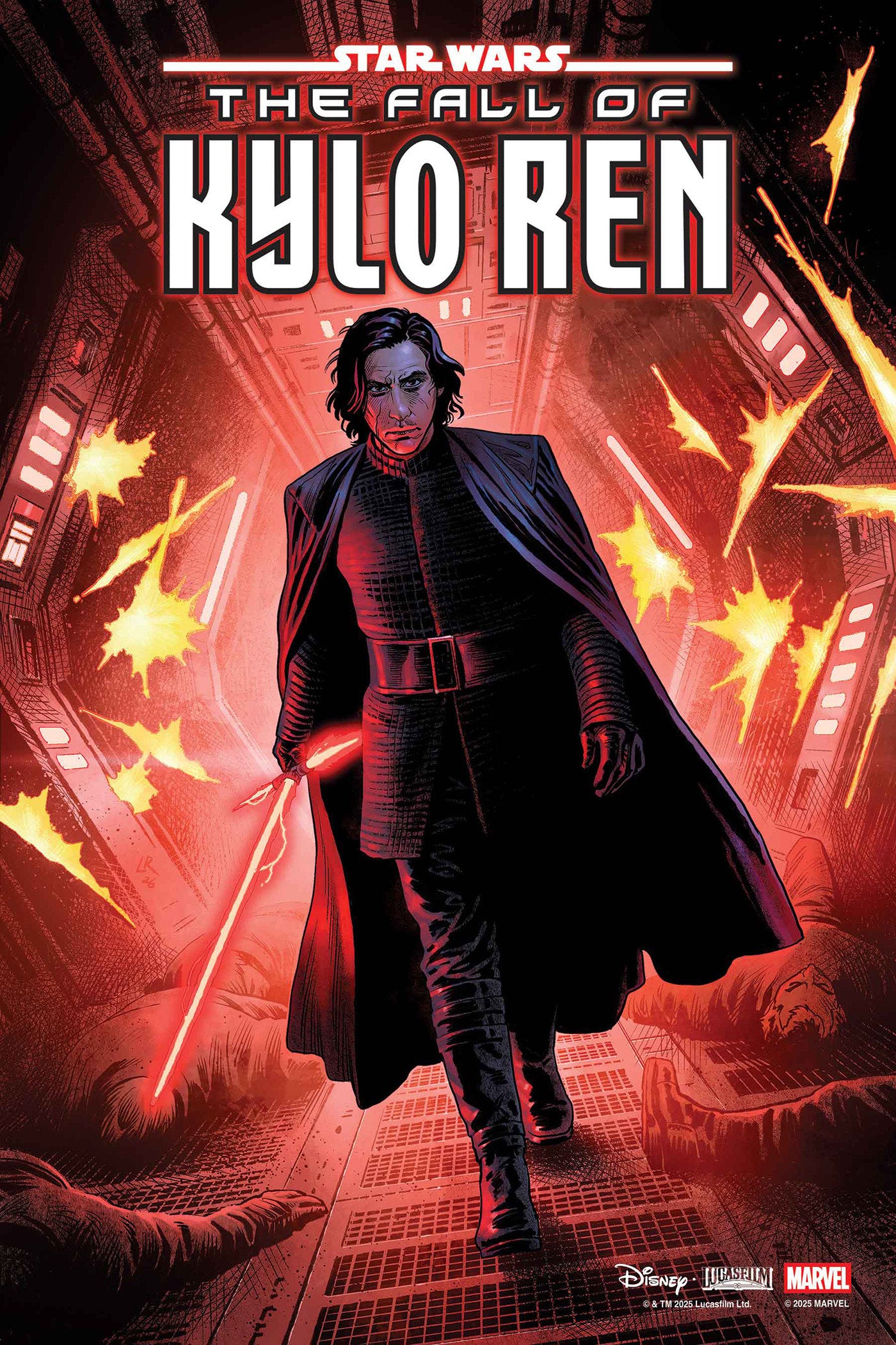 STAR WARS: THE FALL OF KYLO REN #1 LUKE ROSS VARIANT FOC July 13, 2026