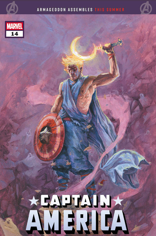 CAPTAIN AMERICA #14 DOMENICO CAVA VARIANT [ARM] FOC July 6, 2026