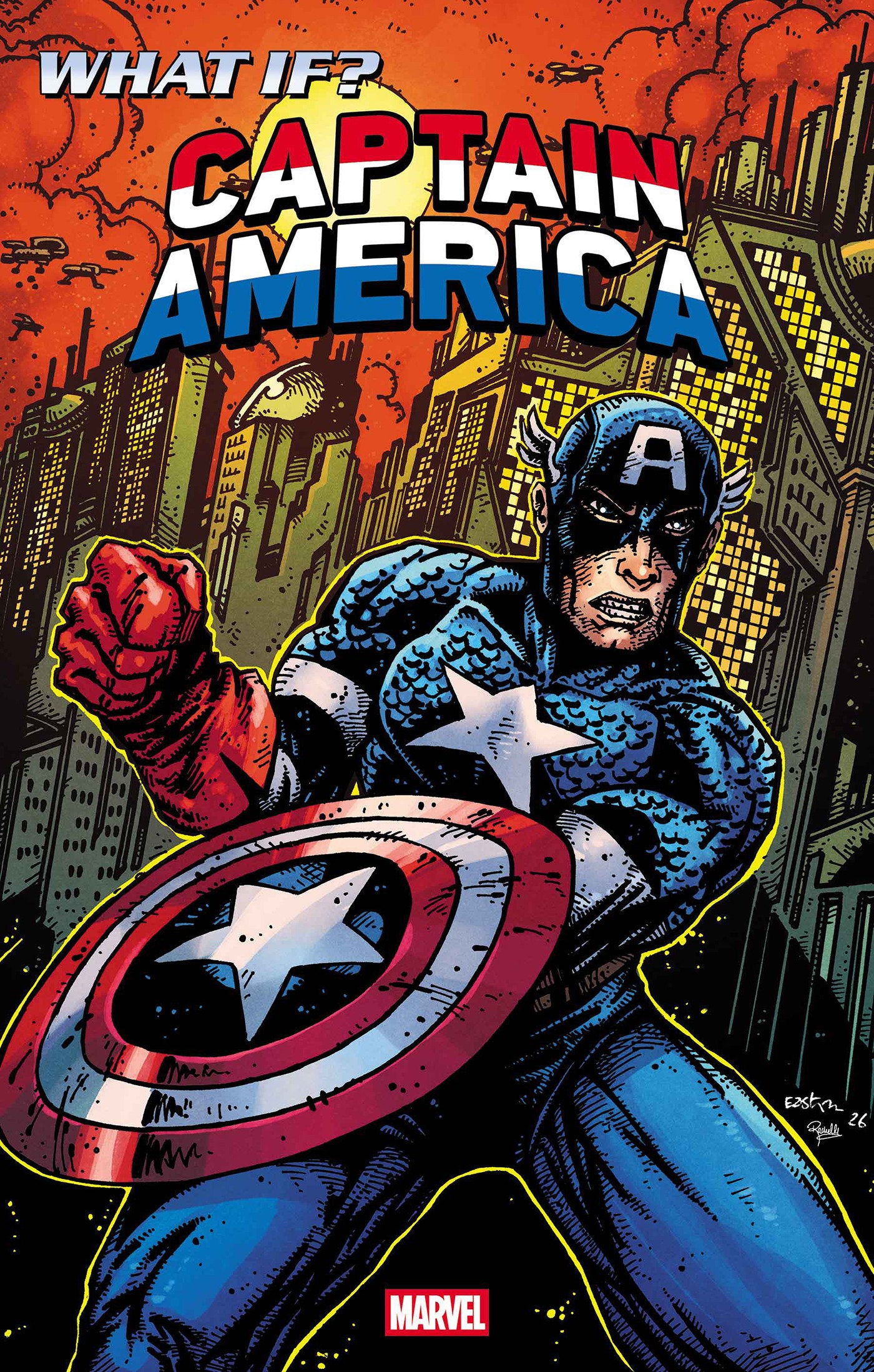 WHAT IF...? CAPTAIN AMERICA #1 KEVIN EASTMAN VARIANT FOC July 6, 2026