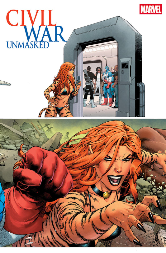 CIVIL WAR: UNMASKED #4 PAULO SIQUEIRA 5-PART CONNECTING VARIANT FOC July 6, 2026