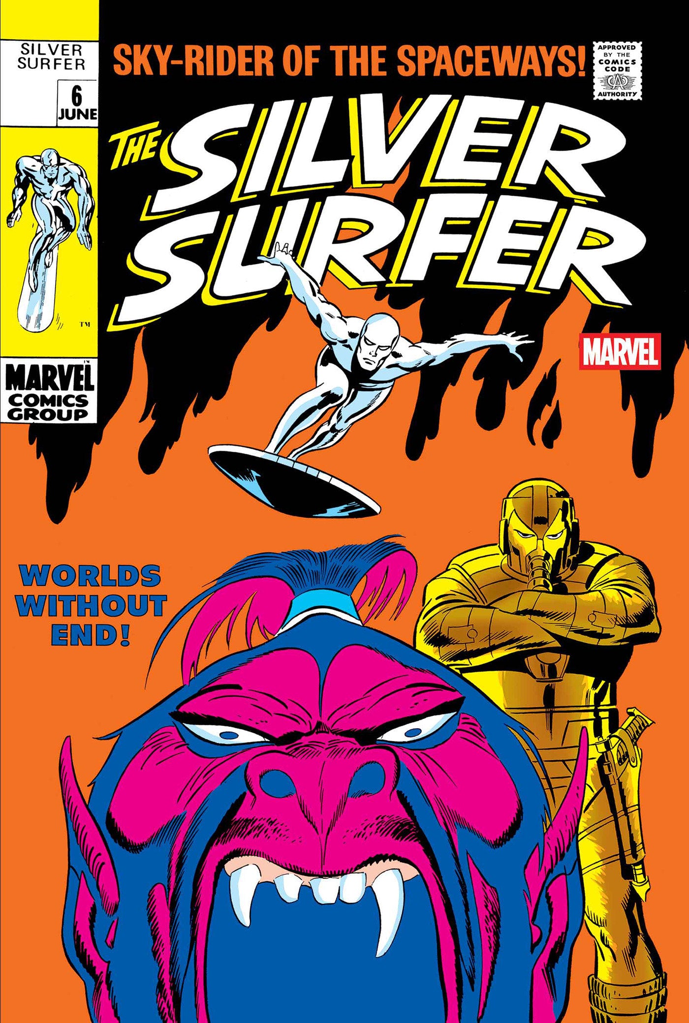 SILVER SURFER #6 FACSIMILE EDITION FOC July 6, 2026