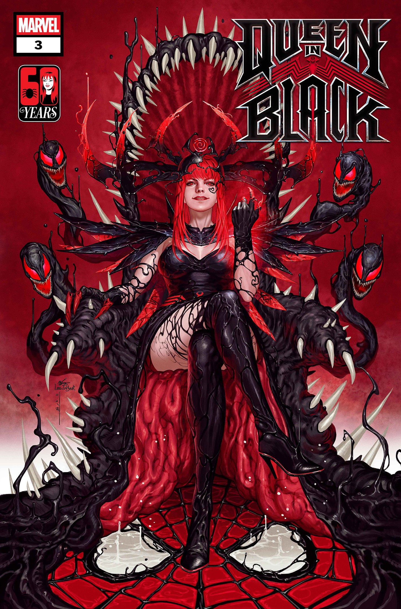 QUEEN IN BLACK #3 INHYUK LEE MARY JANE WATSON VARIANT [QIB] FOC July 20, 2026