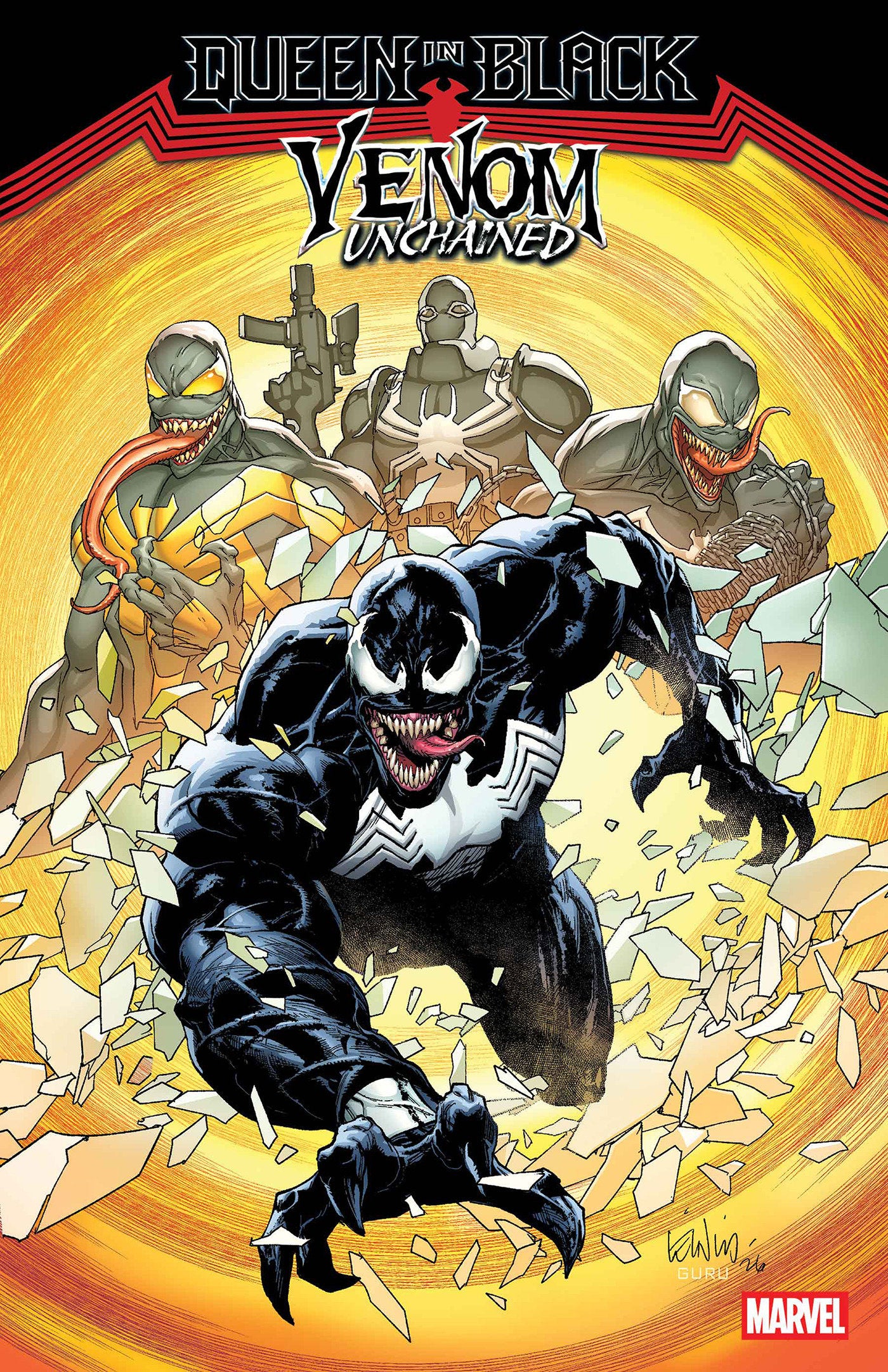 QUEEN IN BLACK: VENOM UNCHAINED #1 [QIB] FOC July 6, 2026