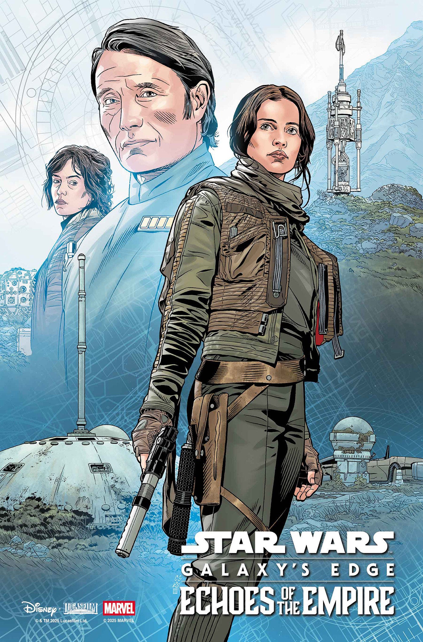 STAR WARS: GALAXY'S EDGE - ECHOES OF THE EMPIRE #5 CHRIS SPROUSE ROGUE ONE 10TH ANNIVERSARY VARIANT FOC July 20, 2026