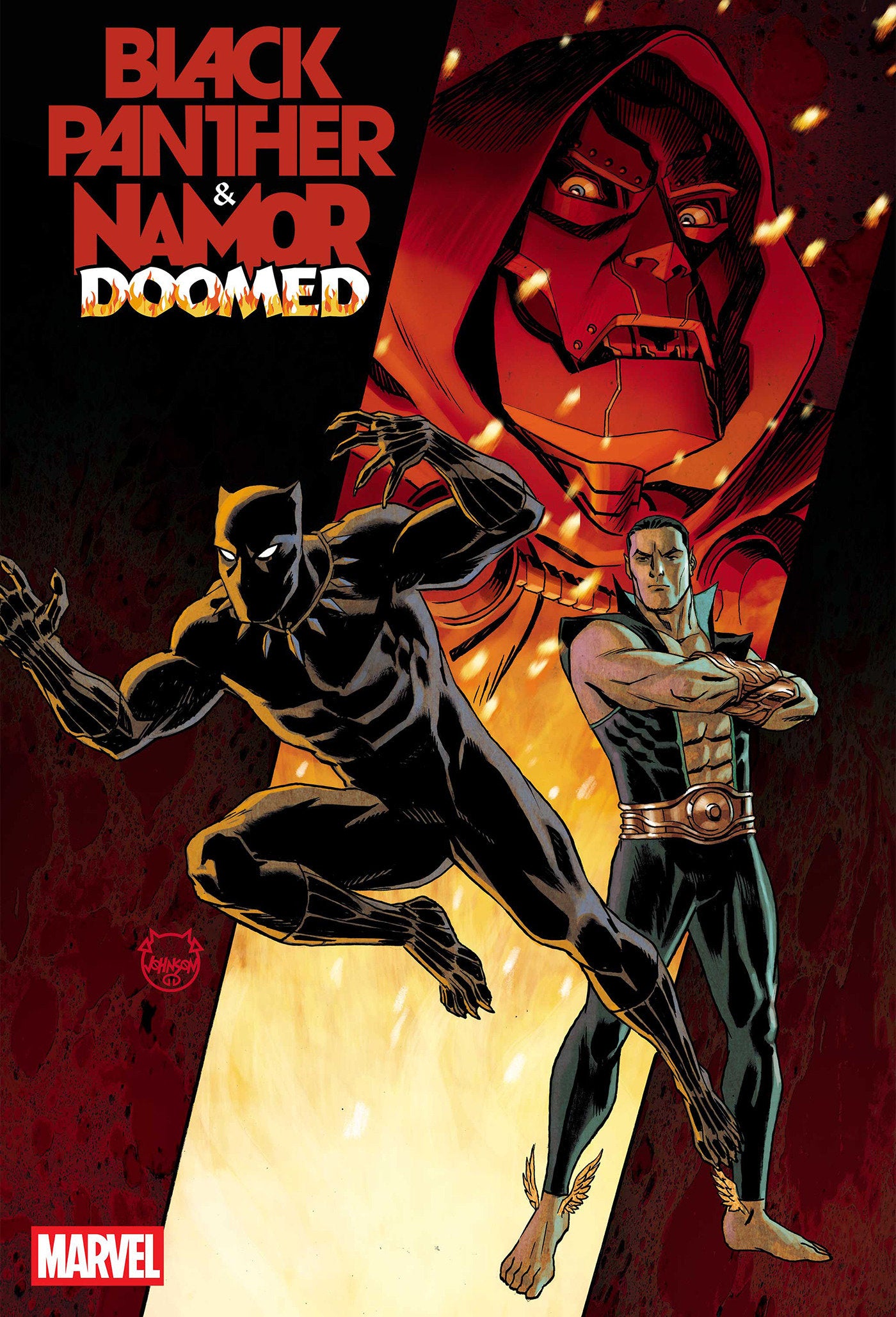 BLACK PANTHER/NAMOR: DOOMED #1 FOC August 3, 2026