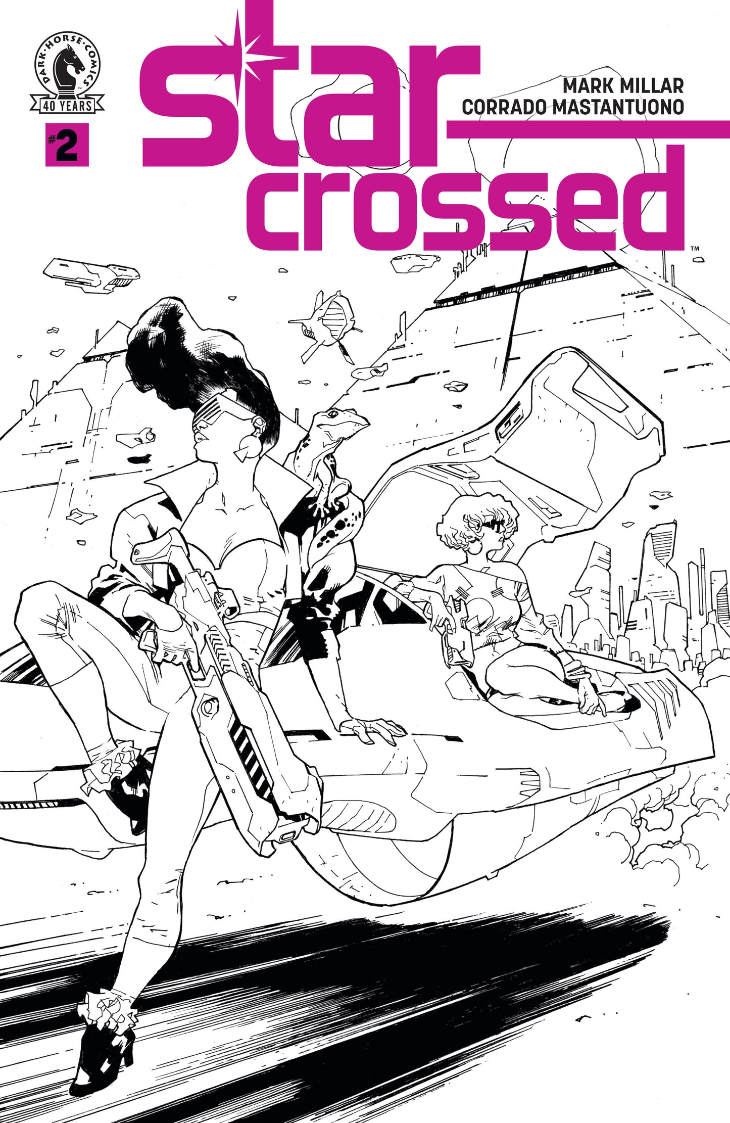 Star-Crossed #2 (CVR B) (B&W) (Stuart Immonen) FOC July 20, 2026