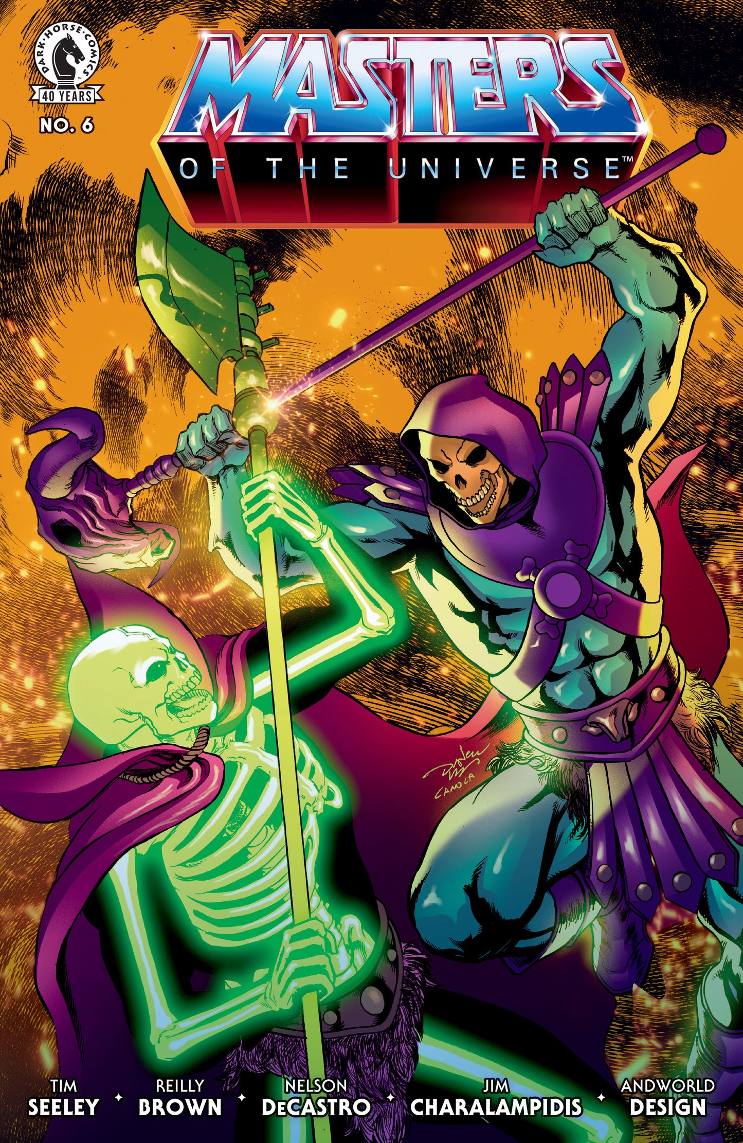 He-Man and the Masters of the Universe #6 (CVR B) (Daniel HDR) FOC July 13, 2026