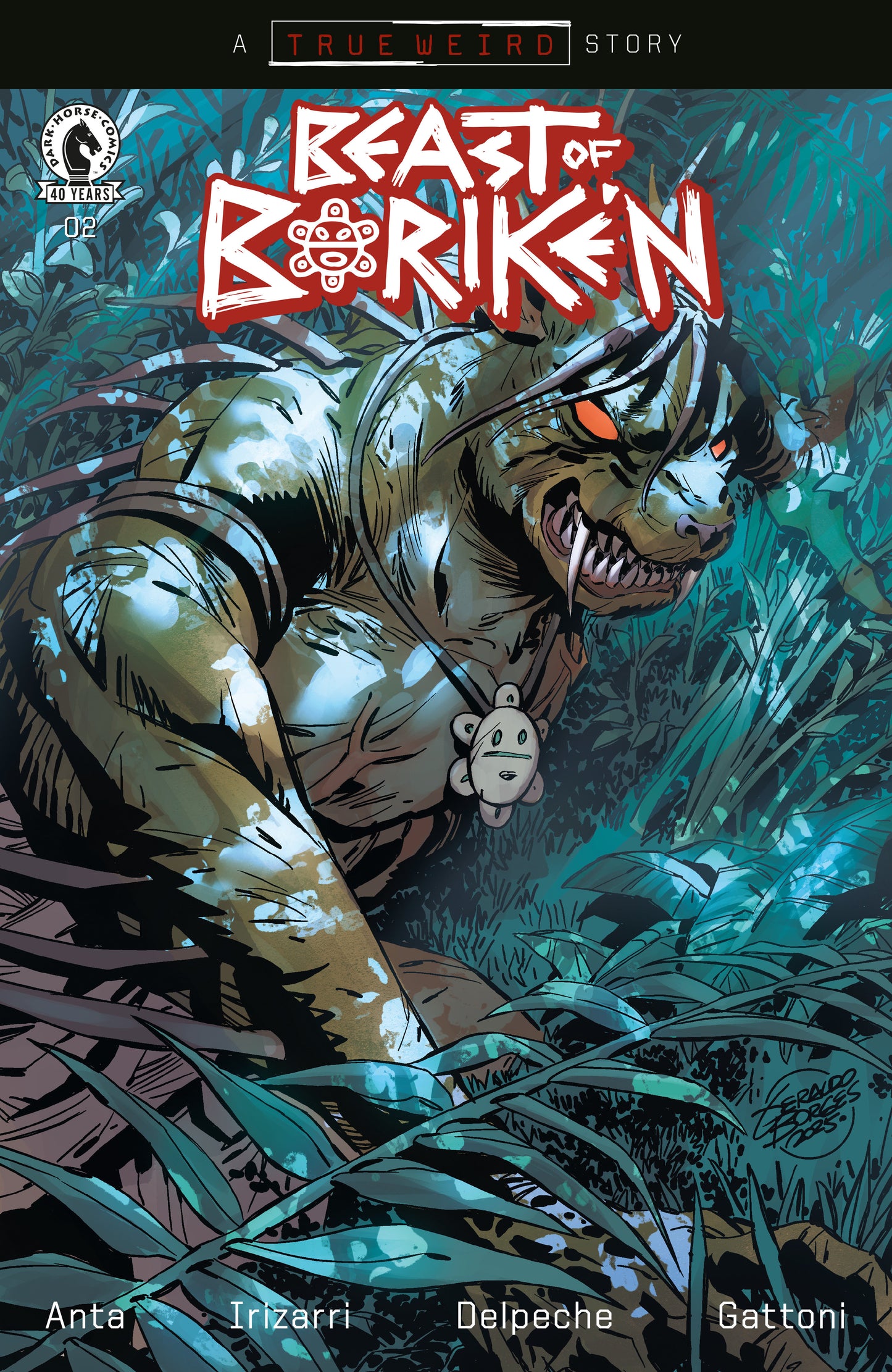 The Beast of Boriken #2 (CVR B) (Geraldo Borges) FOC July 6, 2026