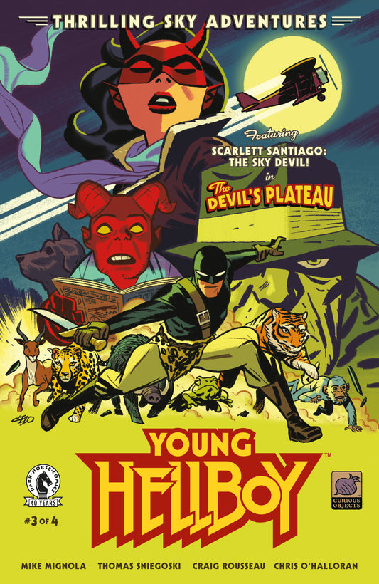 Young Hellboy: Thrilling Sky Adventures #3 (CVR B) (Michael Cho) FOC July 13, 2026