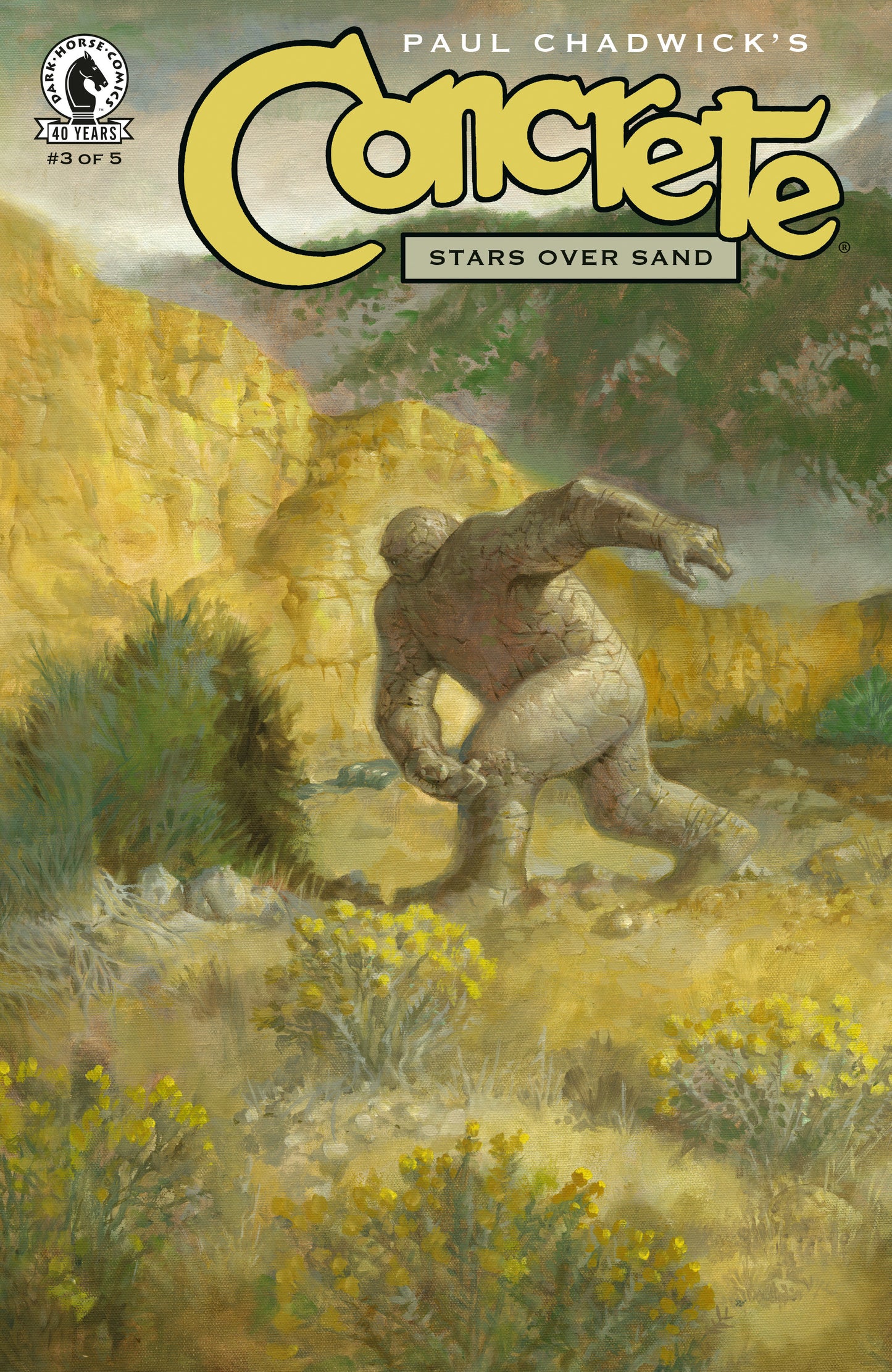 Concrete: Stars Over Sand #3 (CVR A) (Paul Chadwick) FOC August 3, 2026