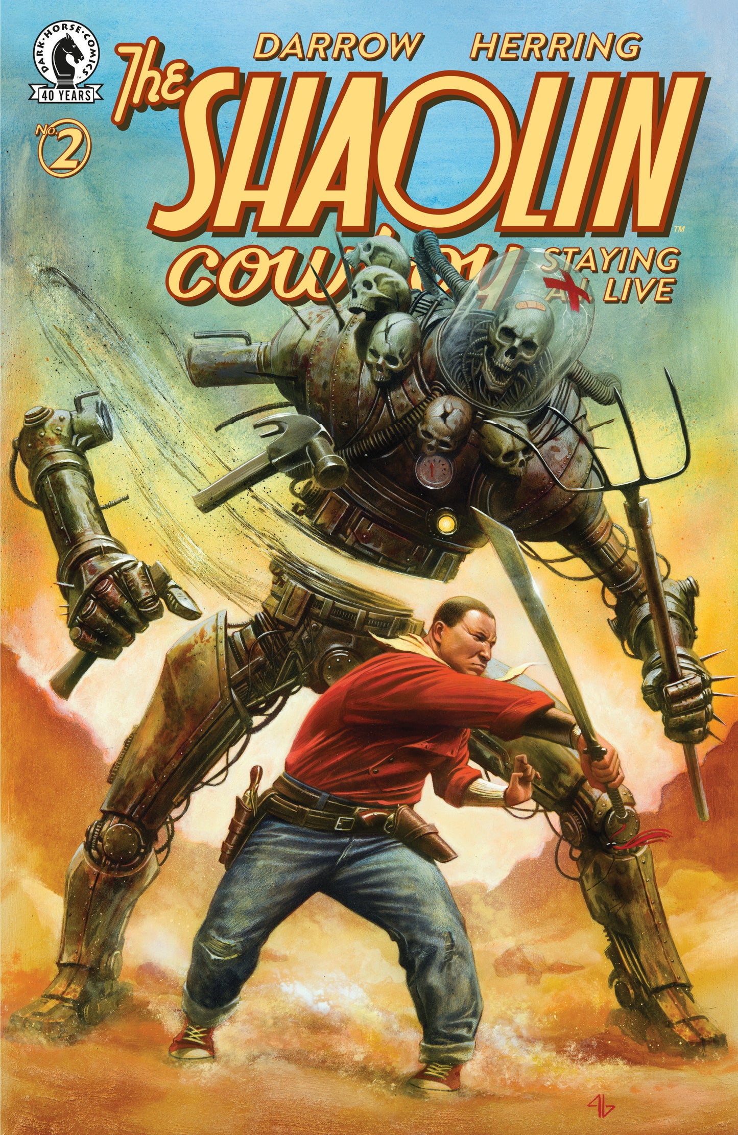Shaolin Cowboy: Staying A.I.Live #2 (CVR B) (1:15) (Adi Granov) FOC July 6, 2026