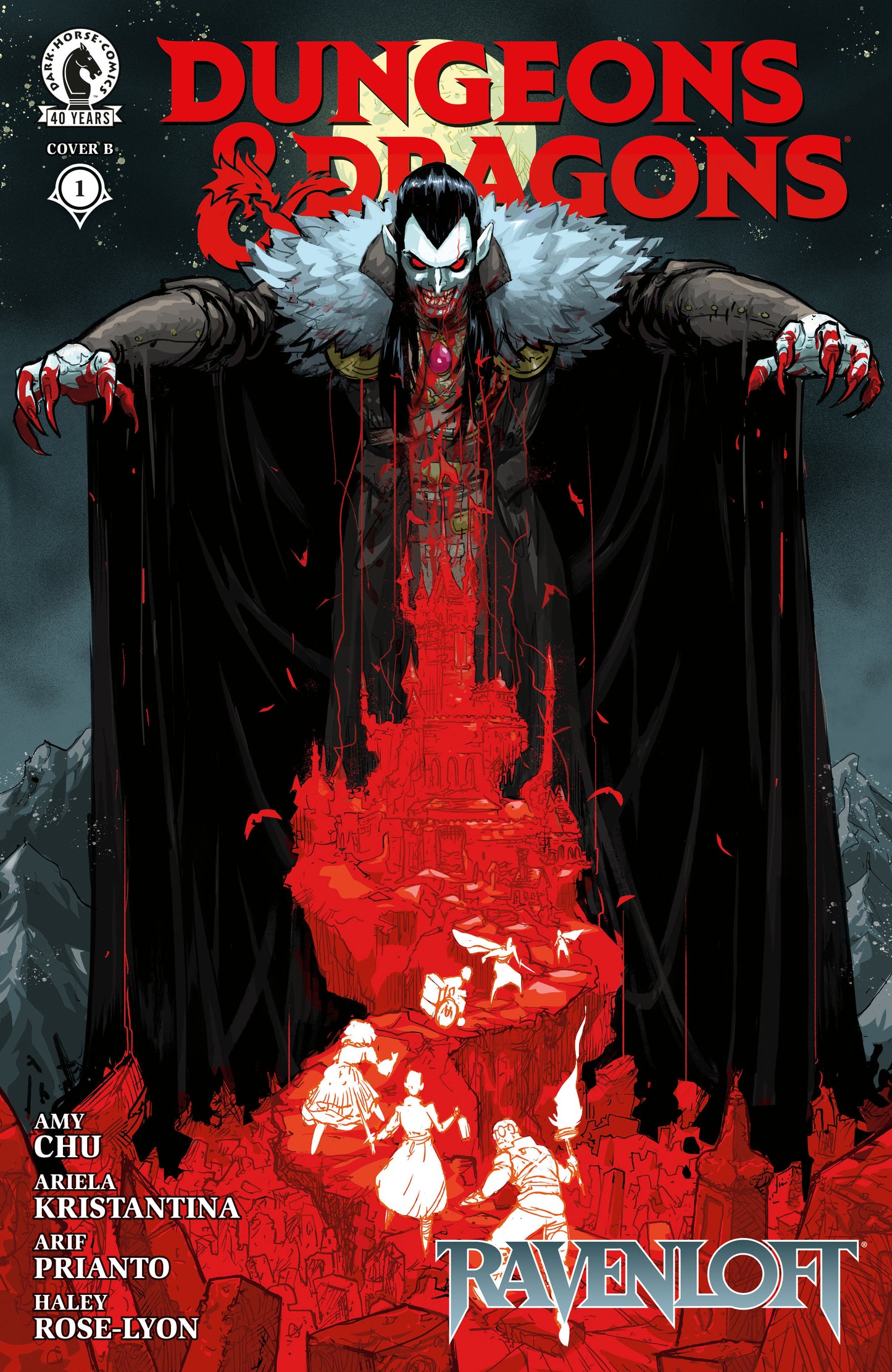 Dungeons & Dragons: Ravenloft #1 (CVR B) (1:20) (Riley Rossmo) FOC July 13, 2026