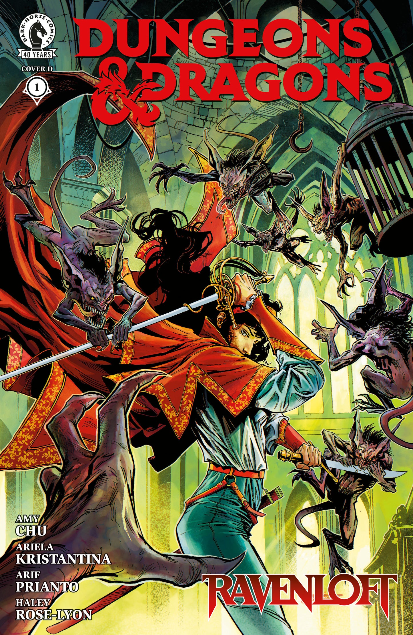 Dungeons & Dragons: Ravenloft #1 (CVR D) (Todor Hristov) FOC July 13, 2026