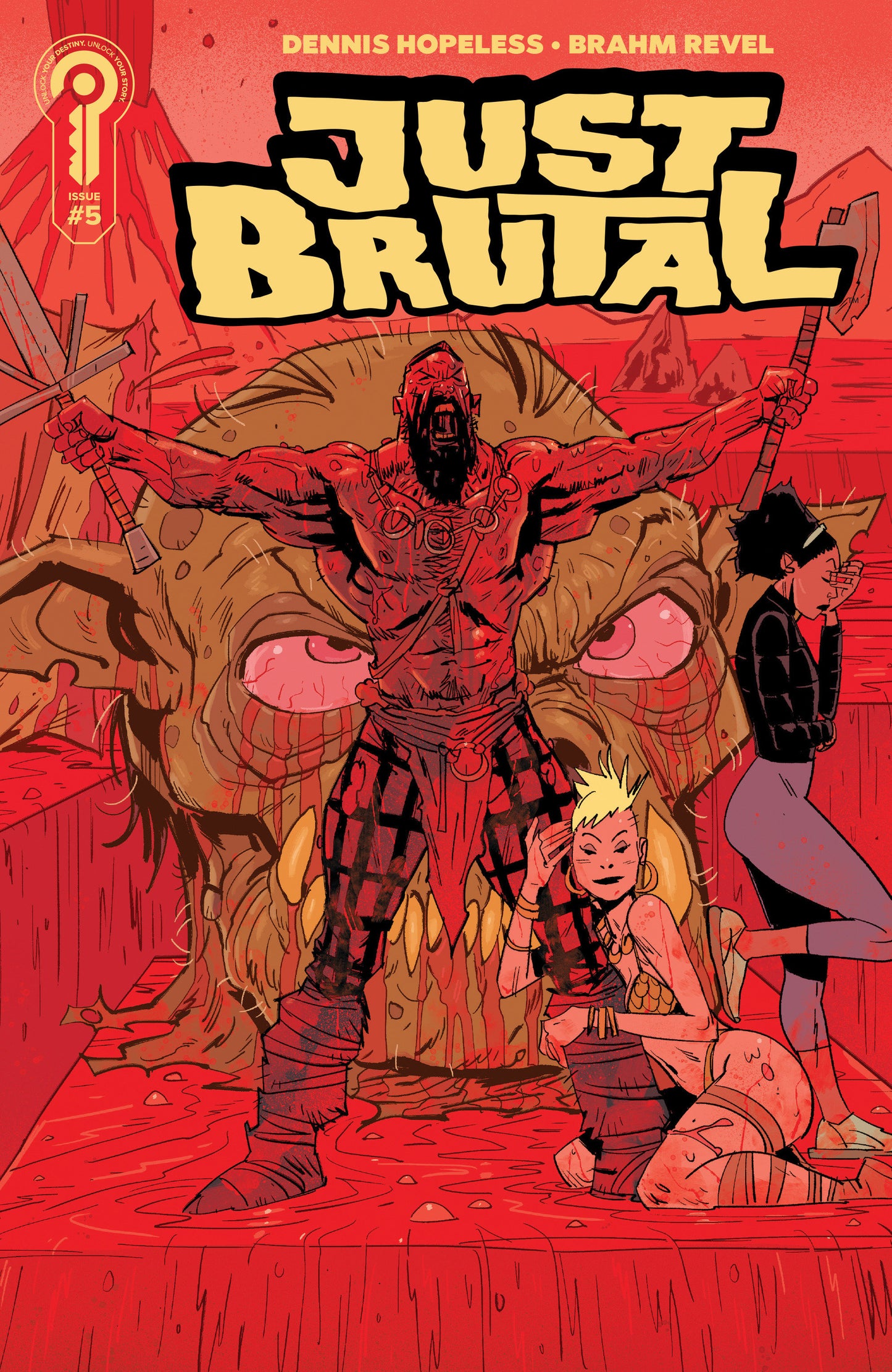 Just Brutal #5 Cover A Brahm Revel FOC July 6, 2026